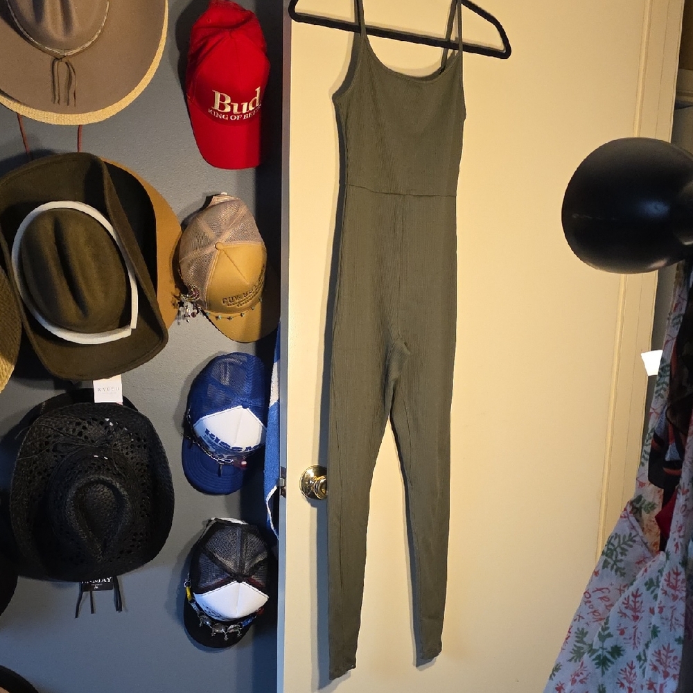 Wild Fable Sage Green Jumpsuit Nwot